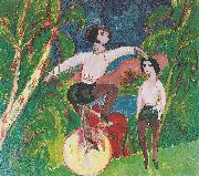 Der Einradfahrer Ernst Ludwig Kirchner